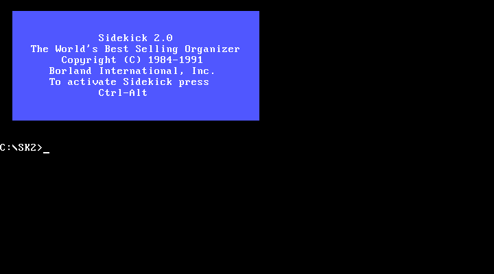 Sidekick 2 - Start